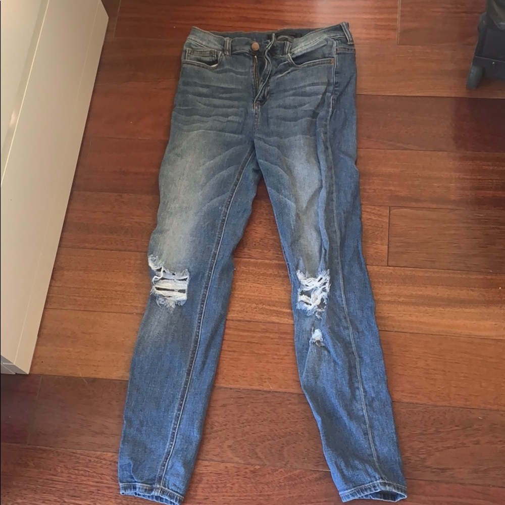 Blue Skinny Jeans